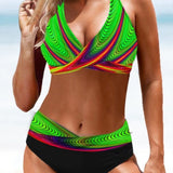 Eva - Priecīgs Krāsains Bikini