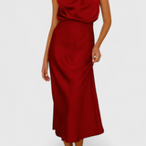 Rina - Eleganta Kleita ar Drapējumu