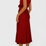 Rina - Eleganta Kleita ar Drapējumu