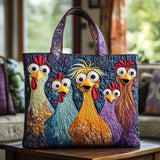 Taška Artisanal Cinq Poules Multicolores