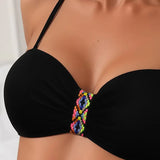 Inese - Bikinis ar Pītām Detalēm