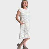 Dora - Vasaras kleita ar apaļu dekoltē