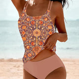 Agnese - Elegants Tankini Ar Rakstu