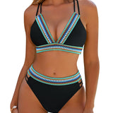 Stephanie | Kontrasta bikini komplekts