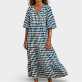 Maribelle | Boho Maxi Kleita