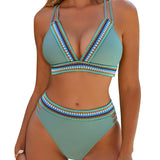 Stephanie | Kontrasta bikini komplekts