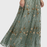 Selora | Halter Bloom Flow Maxi Kleita