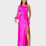 Laura - Elegant Evening Maxi Dress