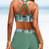 Janette - Augstās jostas ribu bikini