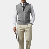 Johann | Elegants gilet ar rāvējslēdzēju