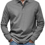 Laurent Celje | Elegants polo krekls ar garām piedurknēm