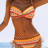 Moda Lusitana - Brīvdienu Izdrukātais Bikinis