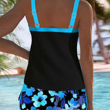 Laluna® | Divdaļīgs Elegants Tankini Kompleks