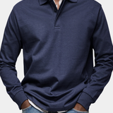 Laurent Celje | Elegants polo krekls ar garām piedurknēm