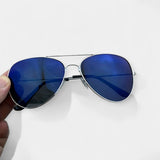 Vintage saulesbrilles ar spoguļlēcām