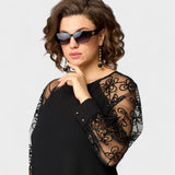 Danijela - Eleganta Kleita ar Mežģīņu Akcentiem