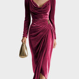 Sylvana - Elegant Midi Dress