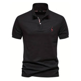 Simon™ | Eleganti īsām piedurknēm polo krekli vīriešiem
