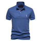 Simon™ | Eleganti īsām piedurknēm polo krekli vīriešiem