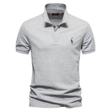 Simon™ | Eleganti īsām piedurknēm polo krekli vīriešiem