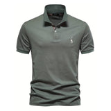 Simon™ | Eleganti īsām piedurknēm polo krekli vīriešiem