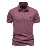 Simon™ | Eleganti īsām piedurknēm polo krekli vīriešiem