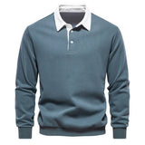 Emil™ | Vīriešu elegants polo krekls ar garām piedurknēm