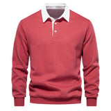 Emil™ | Vīriešu elegants polo krekls ar garām piedurknēm