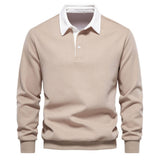 Emil™ | Vīriešu elegants polo krekls ar garām piedurknēm
