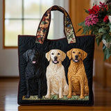 Ručne šitá taška Trois Labradors