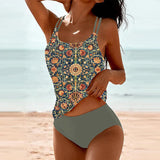 Agnese - Elegants Tankini Ar Rakstu