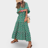 Maribelle | Boho Maxi Kleita