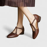 Delphine | Eleganti plakanas sandales