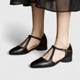 Delphine | Eleganti plakanas sandales