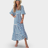 Maribelle | Boho Maxi Kleita
