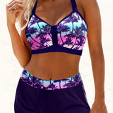 Janette - Augstās jostas ribu bikini