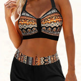 Janette - Augstās jostas ribu bikini