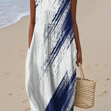 Elena - Ikdienas Elegants Midi Kleita