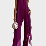 Viola - Elegants Halter Komplekts ar Biksēm