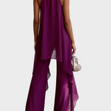 Viola - Elegants Halter Komplekts ar Biksēm