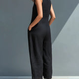 Lotte™ - Bez piedurknēm minimālistisks jumpsuits