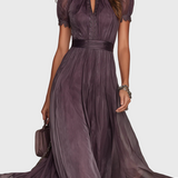 Ashley | Vintage Šifona Maxi Kleita