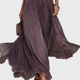 Ashley | Vintage Šifona Maxi Kleita