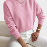 Albina - Klasisks Augstapkakles Pulovers