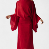 Filipa - Kimonos Kleita no Linu un Kokvilnas ar Jostu