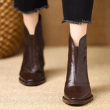 Rosalie™ | Eleganti vidēja papēža potīšu zābaki